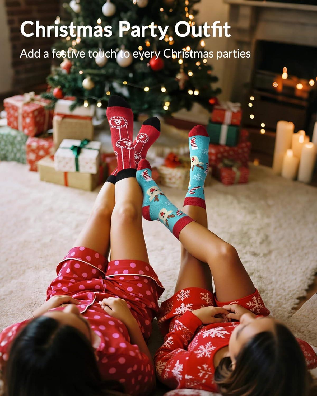 imageMoyel Advent Calendar 2025 Adult Men 12 Days of Christmas Cotton Socks US 713 Fun Christmas Sock Advent Calendar for Men Funny Gifts for Dad Boyfriend Husband Brother24 PairUS 69