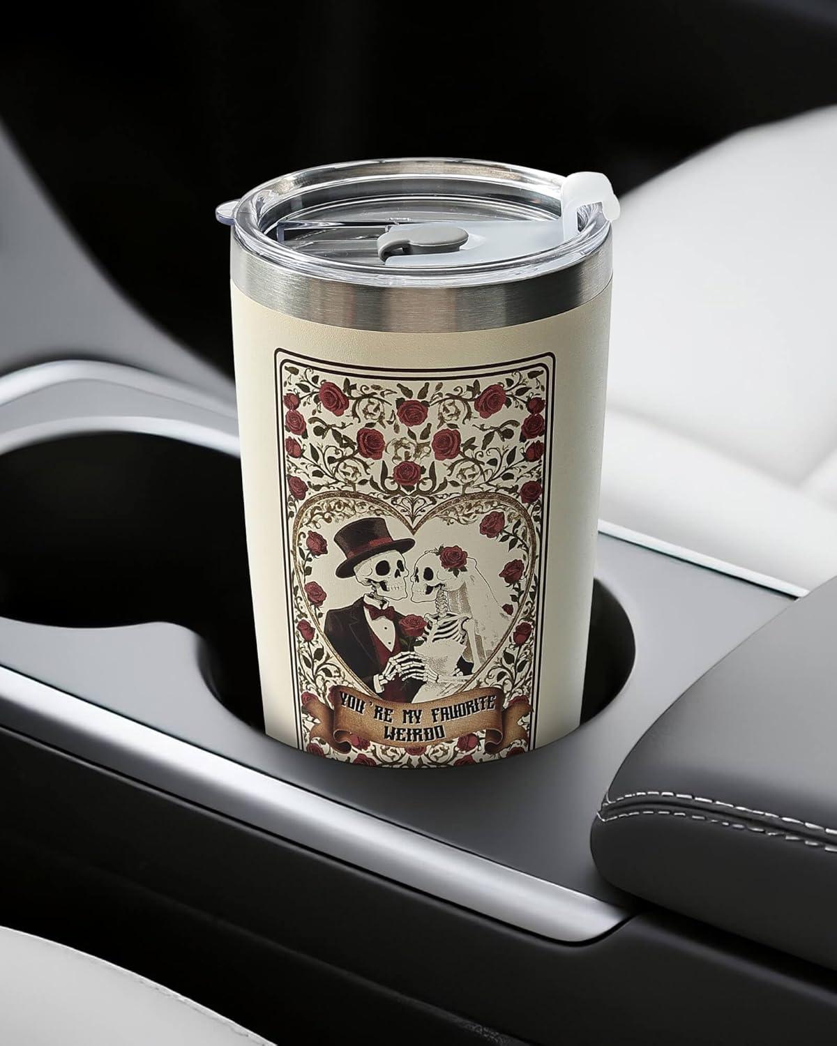 imageMoyel Gifts for Her Girlfriend Birthday Gift ideas Romantic Present for Wife Couples on Chirstmas Valentines Day Anniversary 20 Oz Coffee Travel Tumbler for Womenmulticolorcouples