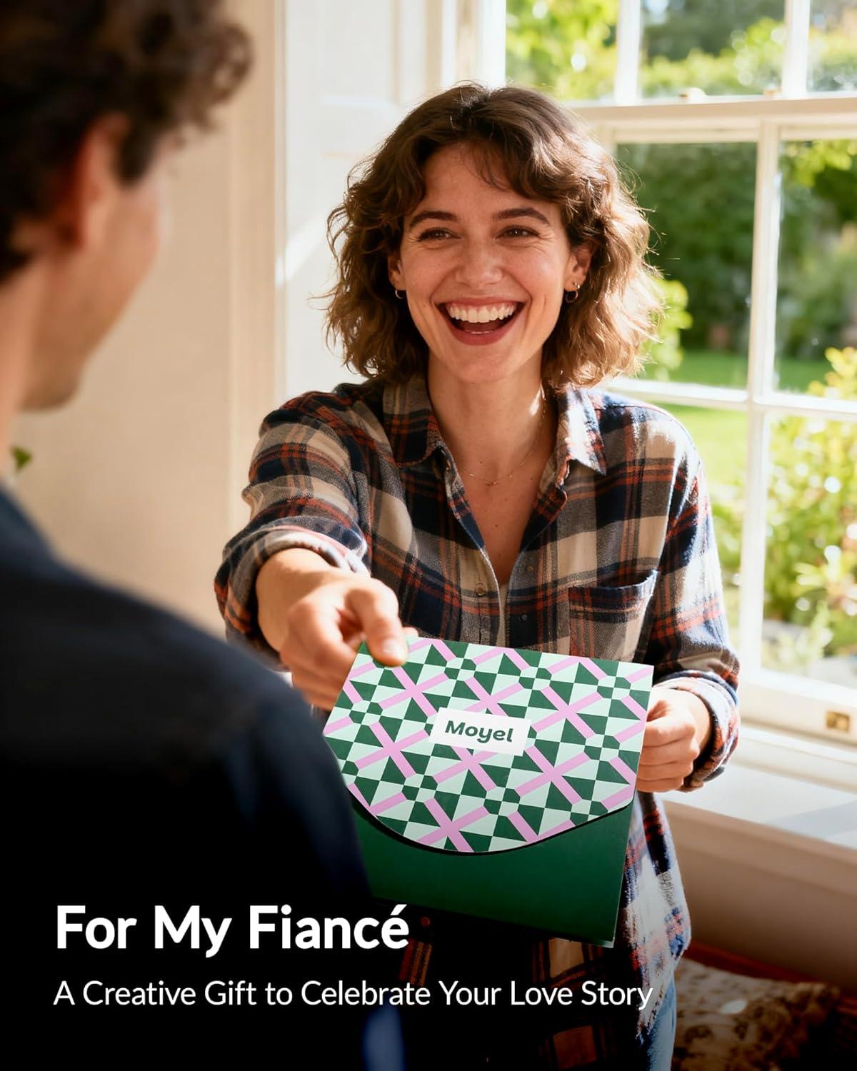 imageMoyel Husband Boyfriend Gift Ideas Funny Cool Socks for Men Romantic Gifts for Anniversary Valentines Day BirthdayMulticolor Fianc