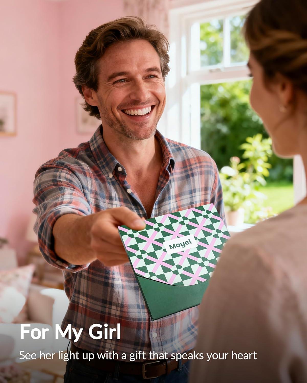 imageMoyel Husband Boyfriend Gift Ideas Funny Cool Socks for Men Romantic Gifts for Anniversary Valentines Day BirthdayMulticolor Fiance