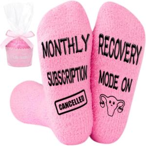 Moyel Women Reading Socks Book Lovers Gifts Fluffy Fuzzy Slipper Warm Cozy Socks(Pink Women)