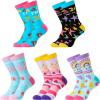 imageMoyel 7 10 Year Old Girl Birthday Gifts Funny Fun Funky Cool Cotton Socks for Kids Gift Ideas for GirlsMulticolor 21 Year Old Female
