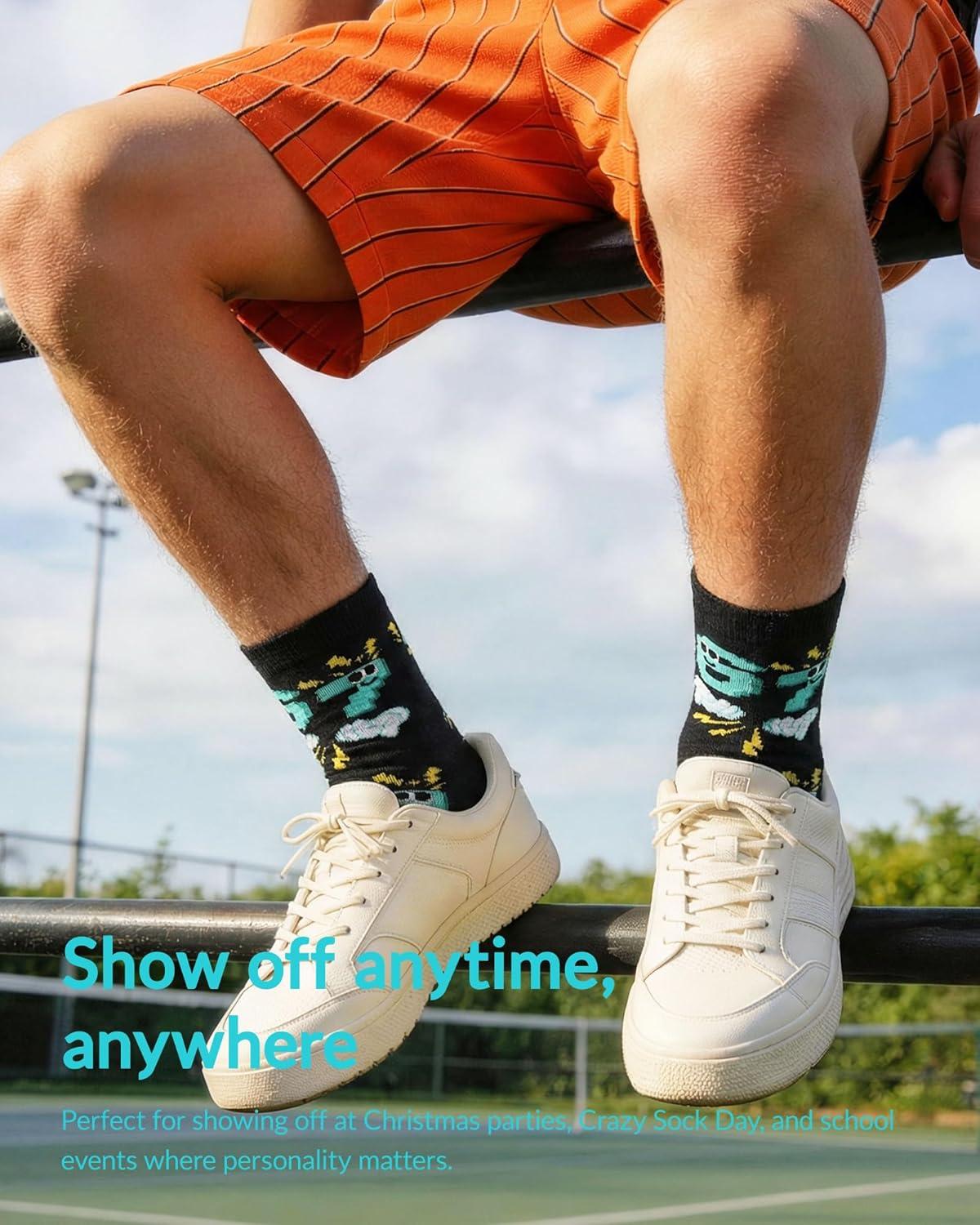 image:imageMoyel Funny Socks for Men Fun Golf Fishing Gifts for Men Dad Husband on Birthday ChristmasMulticolor 67 Meme